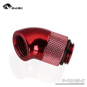 45-Degree Rotary Fitting (Red)