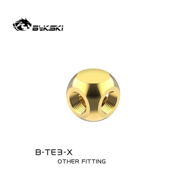 Würfel-Adapter (3-Fach) (Gold)
