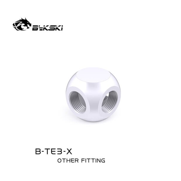 Cube adapter (3-fold) (White)