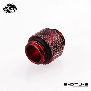 Adapter G1/4 (Male/Male) Red