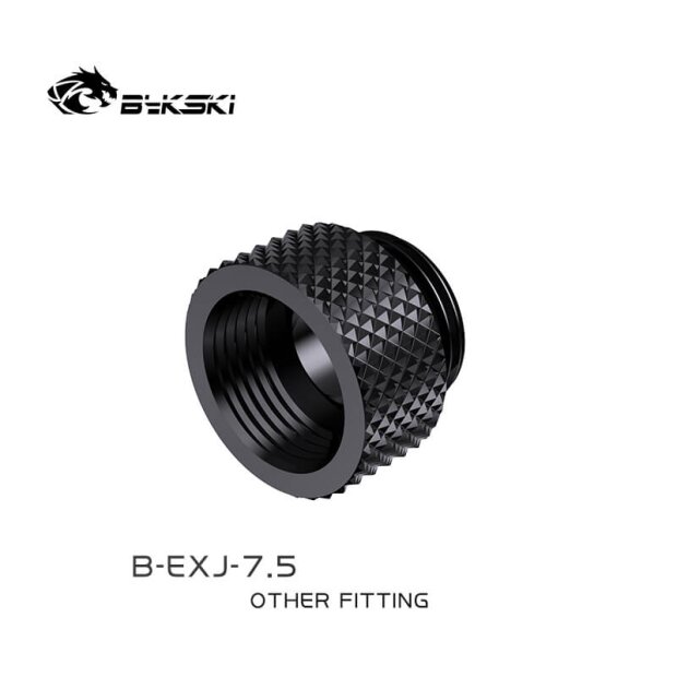 Verlängerung 7,5mm Schwarz