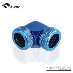 90-Degree Angle Fitting with 14mm OD (Blue)