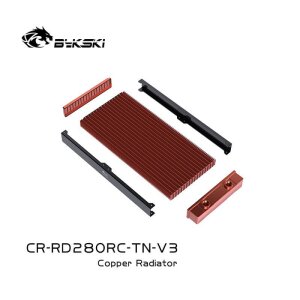 Bykski 280mm Radiator D30 Full Copper