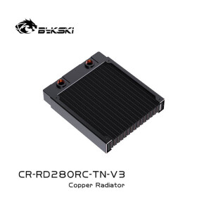 Bykski 280mm Radiator D30 Full Copper
