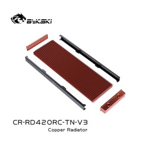 Bykski 420mm Radiator D30 Full Copper